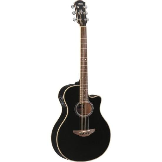 Violão Yamaha APX700II Eletroacústico Aço Preto
