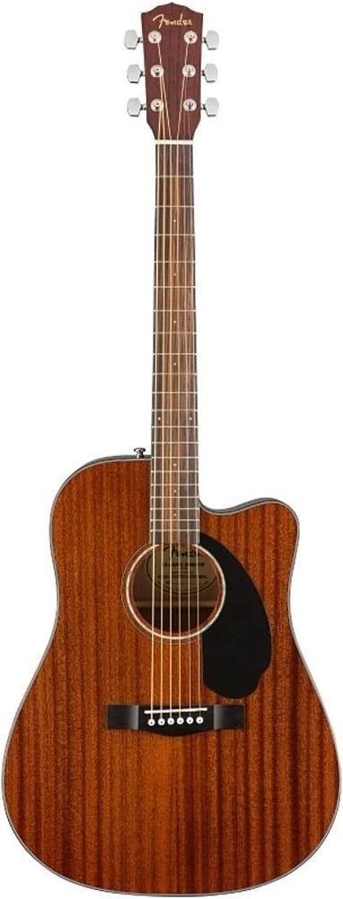 Violão Eletroacústico Fender CD-60SCE Dreadnought Fishman - All Mahogany