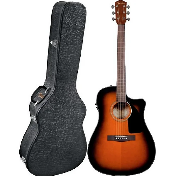 Violão Eletroacústico Fender CD-60CE Folk Fishman Sunburst