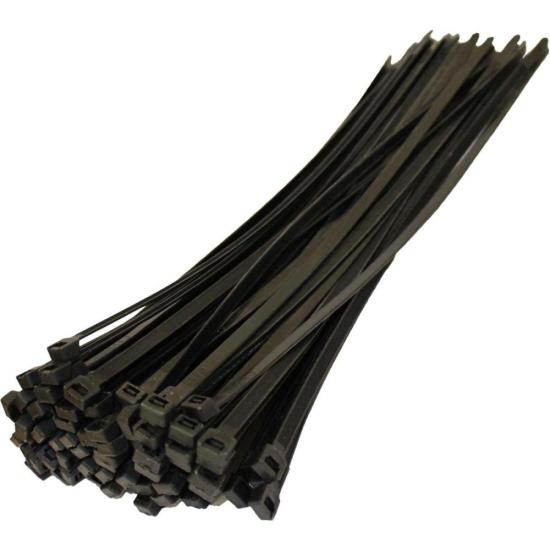 Abraçadeira Nylon 7,6x250mm Preta Storm - PCT / 100