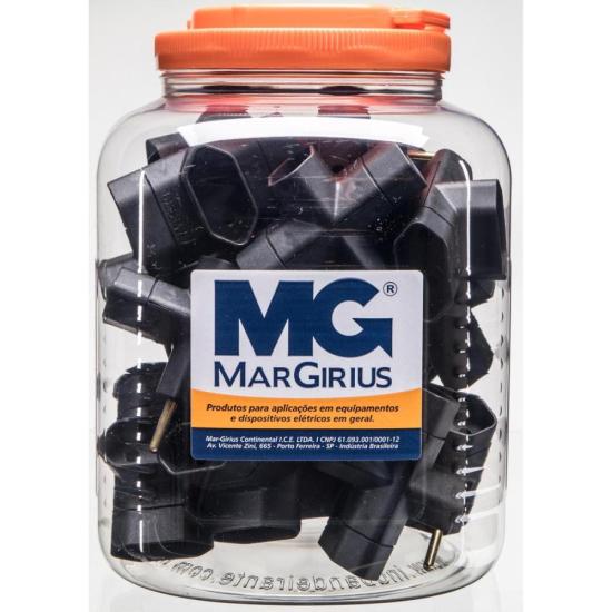 Adaptador Benjamim 2 Pinos 10A ADP1-21 Margirius Com 22