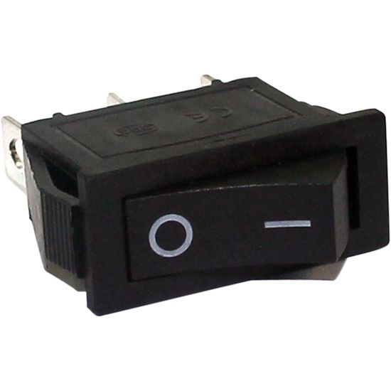 Chave Gangorra 15A/250VAC 3 Terminais ON/OFF Preta CHVS0013 Storm