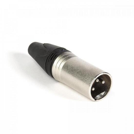 Conector Cannon Macho 3 Polos Metal PGCN0017 Storm - PCT / 10