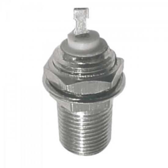 Conector F Fêmea para Painel com Rosca GENÉRICO - PCT / 100