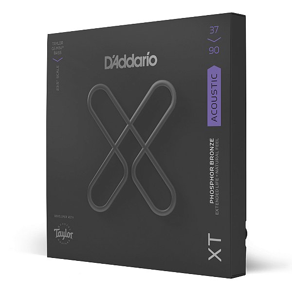 Encordoamento Baixolão 4C Revestido DAddario XTB3790GS