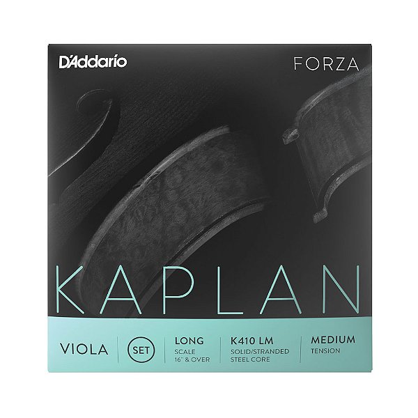 Encordoamento Viola De Arco DAddario Kaplan Forza K410 LM