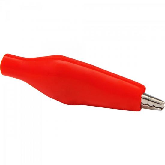 Garra de Jacaré 4,4cm 5A GRJC0007 Vermelha STORM