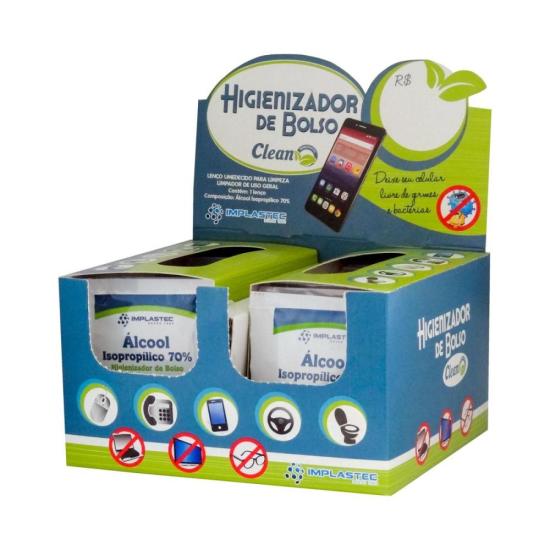 Higienizador de Bolso Clean IMPLASTEC