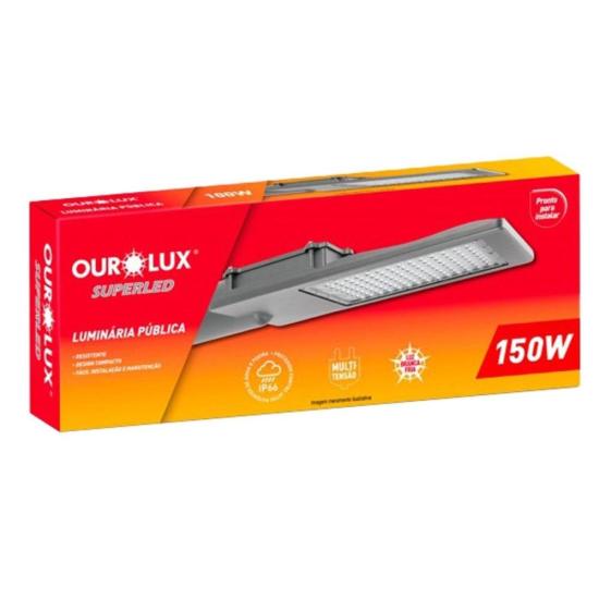 Luminária Pública LED 150W Bivolt OUROLUX