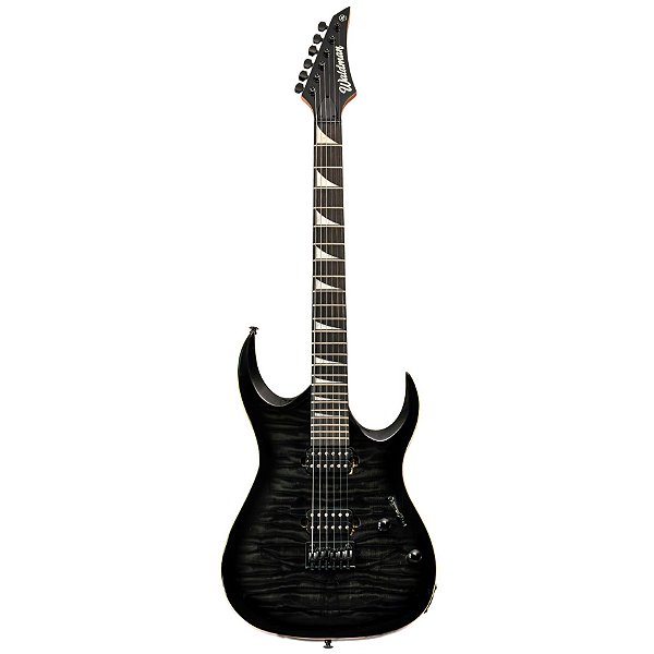 Guitarra Waldman Super Strato WGA220QX BK Preto