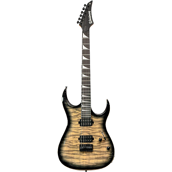 Guitarra Waldman Super Strato WGA220QX NB Natural Burst