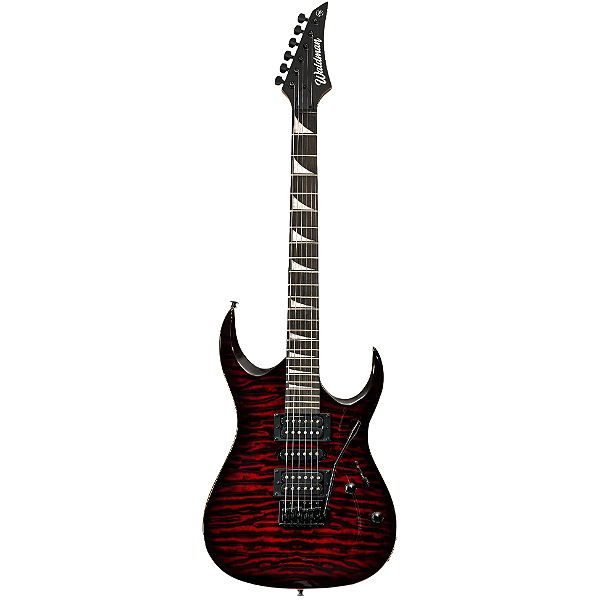 Guitarra Waldman Super Strato WIG170QX RD Vermelho