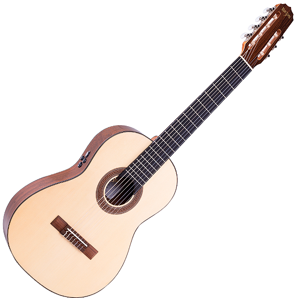 Violão Studio Rozini RX517 RE2.N.LP 7 Cordas Ativo Nylon