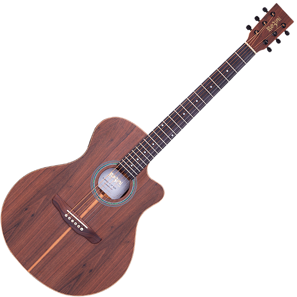 Violão Rozini RX516 AC.F.CT.LP Flat Acústico Aço Presença Brasil