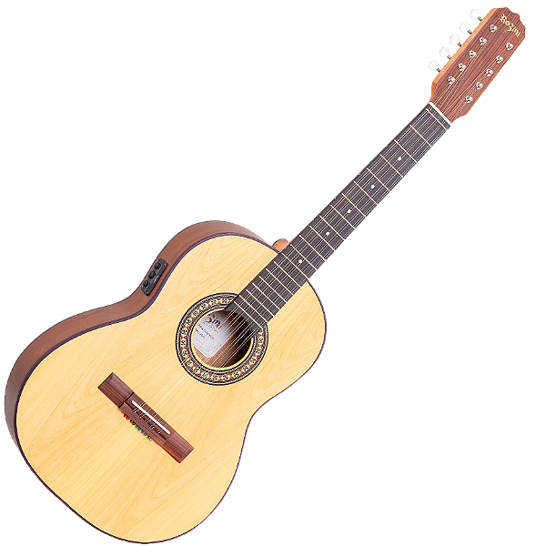 Viola Caipira Clássica Eletroacústica Rozini RV155 EGC.F.I Ativo