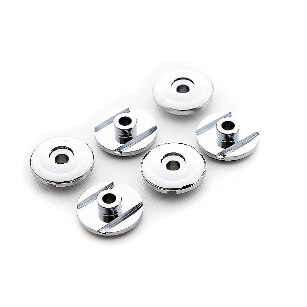 Baixa Cordas Para Baixo Cromado (6 Unidades) Spirit SBG-CR