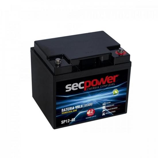 Bateria de Chumbo Ácida VRLA SP12-40 SECPOWER
