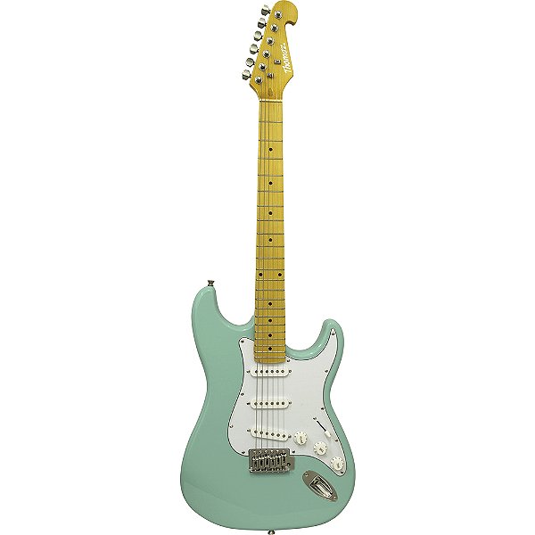 Guitarra Elétrica Vintage Thomaz Teg 400v Verde