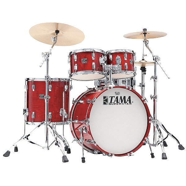 Tama 50th Limited Superstar Reissue 4pc Shell Pack - Cherry Wine