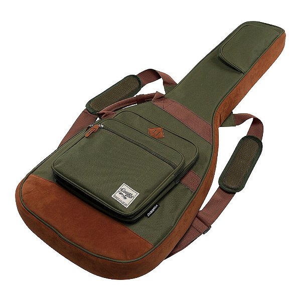 Bag Para Guitarra 541 Series Powerpad® Verde Musgo Moss Green Ibanez Bags for Electric Guitars IGB541-MGN
