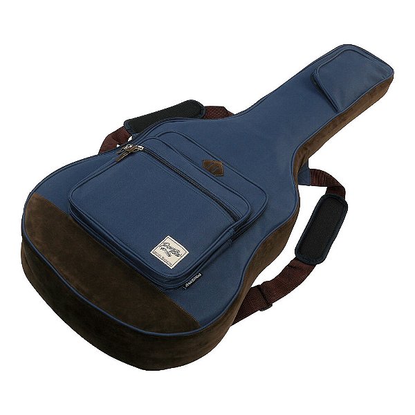Bag Para Violão 541 Series Powerpad® Azul Naval Navy Blue Ibanez Bags for Acoustic Guitars IAB541-NB