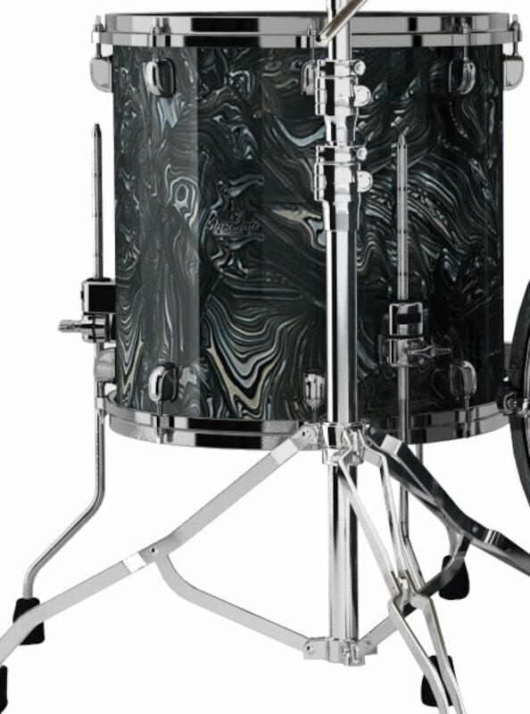 Surdo 16x14 (Charcoal Swirl Hardware Chrome) Tama Starclassic Maple MRF1614-CCL