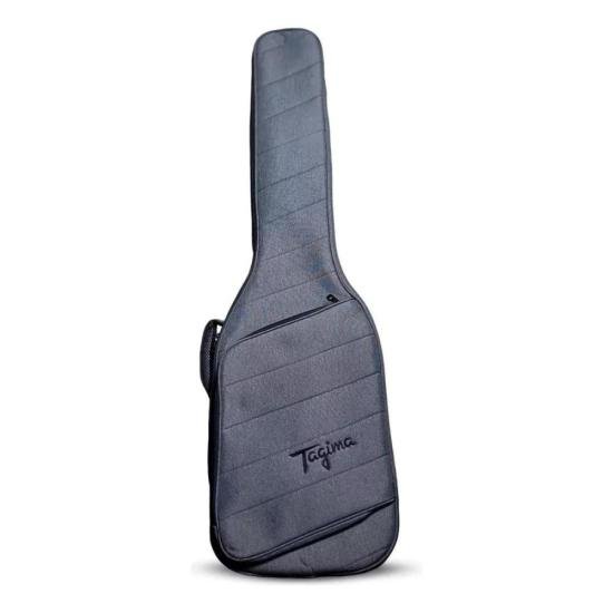 Capa Para Guitarra Tagima Solid Trip 20mm Cinza