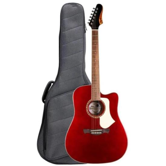 Violão Tagima Swell Deluxe Aço Candy Apple
