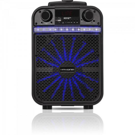 Caixa Multiuso Portátil Hayonik Go Power 100 80W Bluetooth / USB HAYONIK
