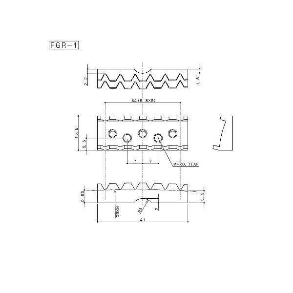 Lock Nut (Trava Cordas) Instrumentos Dourado Gotoh FGR-1 GG