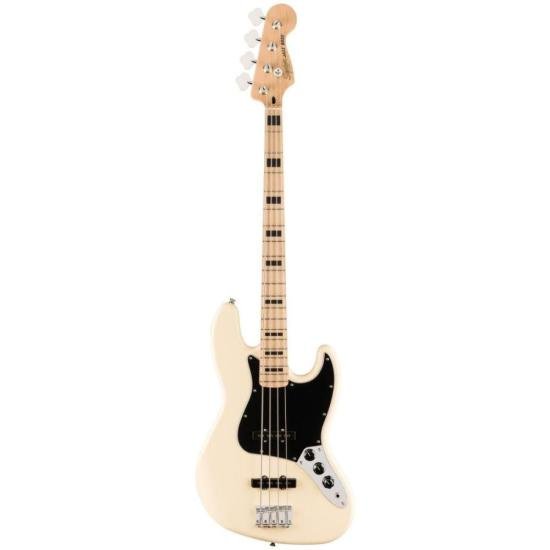 Contrabaixo Squier Active Jazz Bass Affinity Olympic White