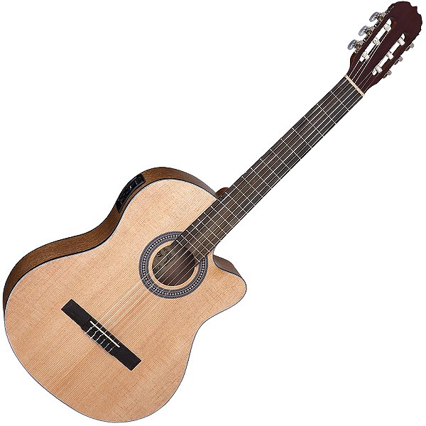 Violão Shelby Sn61C Stnt Eletroacustico Nylon