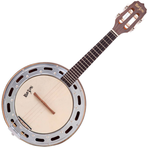 Banjo Rozini Passivo RJ10.EL.F.LP Caixa Baixa Louro Preto