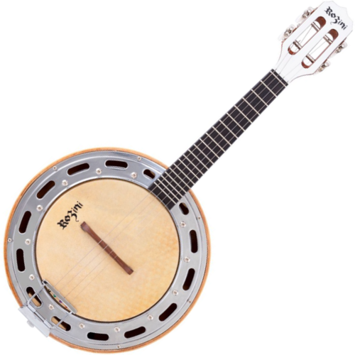Banjo Rozini Estudante Passivo Color Branco RJ11.EL.BC