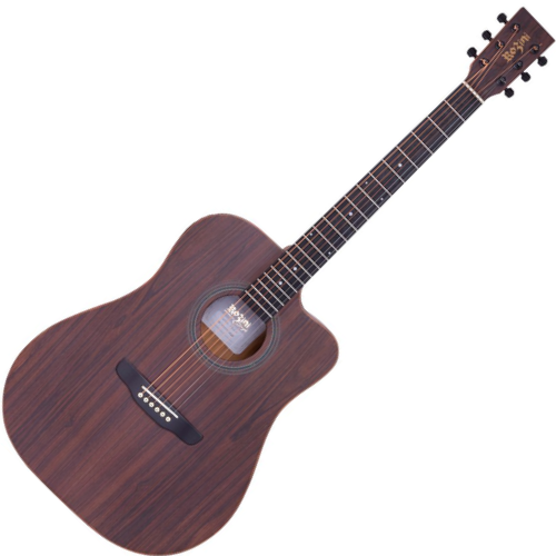 Violão Rozini Presença Acústico RX315.AC.F.CT.LP Louro Preto