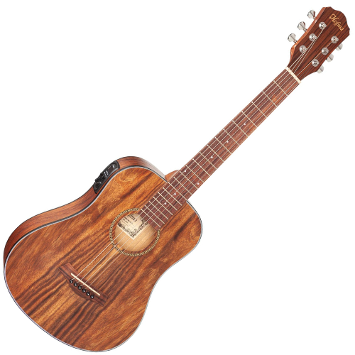 Violão Eletroacústico Hofma Baby HBB-34K Kahiyang STNT Natural Fosco