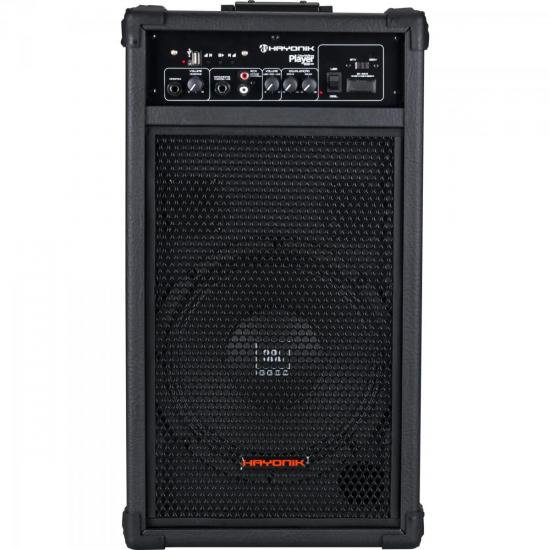 Caixa Multiuso 100W USB PLAYER 600 Preta HAYONIK