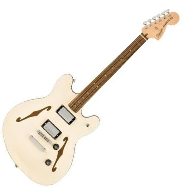 Guitarra Squier Starcaster Affinity Series Deluxe Olympic White