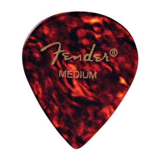 Palheta Fender Medium 551 Tortoise Shell (C/12) - PCT / 12