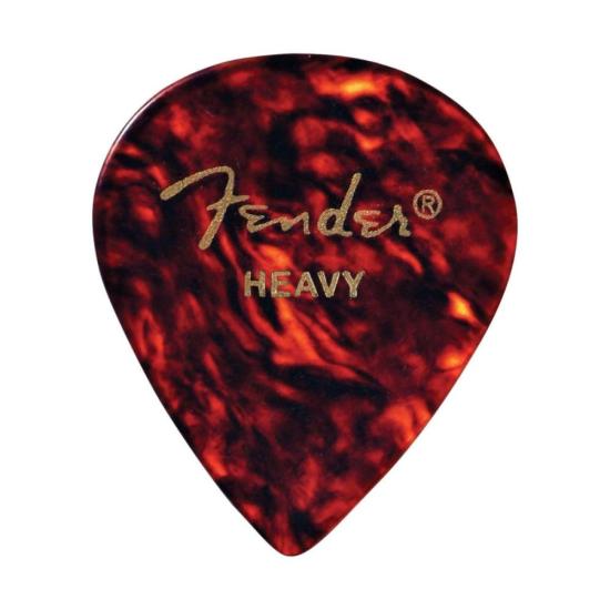 Palheta Fender Heavy 551 Tortoise Shell(C/12) - PCT / 12