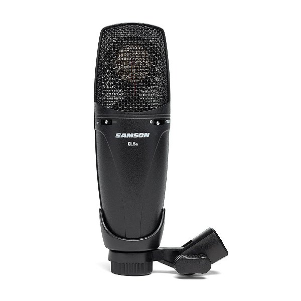 Microfone Samson Condensador CL8a Multipadrão