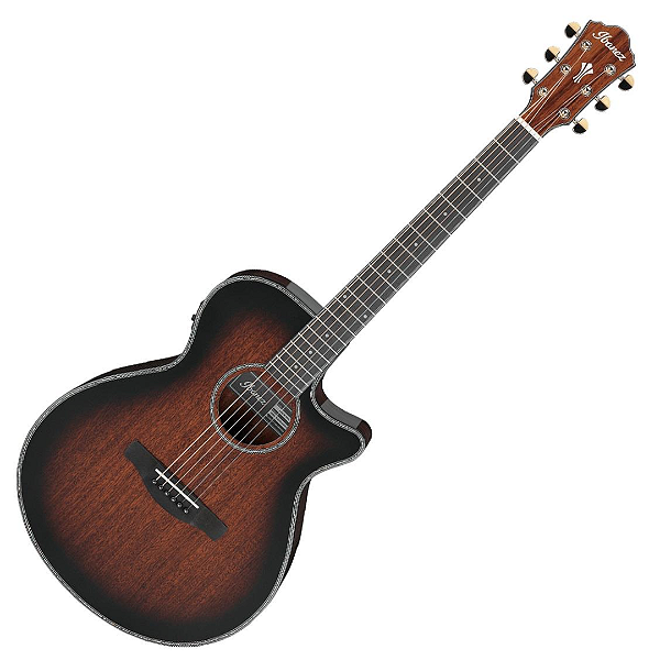 Violão Eletroacústico Ibanez AEG74N-MHS Sunburst