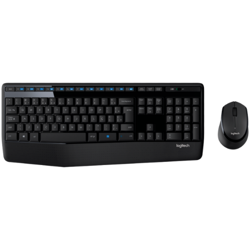 Kit Teclado e Mouse Sem Fio Logitech MK345