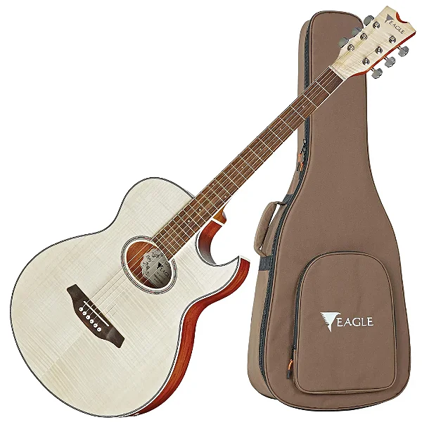 Violão Eletroacústico Eagle GL36 STNB Aço