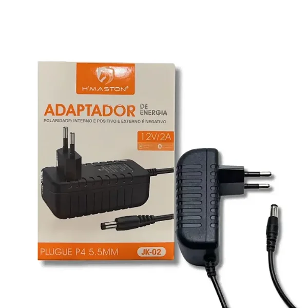 Fonte De Alimentação JK-02 H'Maston 12V 2A