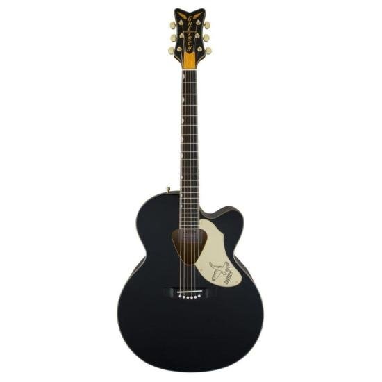 Violão Gretsch G5022CBFE Rancher Falcon Jumbo Cutaway Eletroacústico Preto