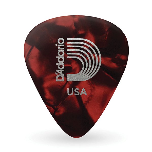 Palheta Celulóide 1.0mm (25 Un) DAddario 1CRP6-25