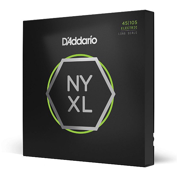 Encord Baixo 4 Cordas 45-105 Escala Longa DAddario NYXL45105