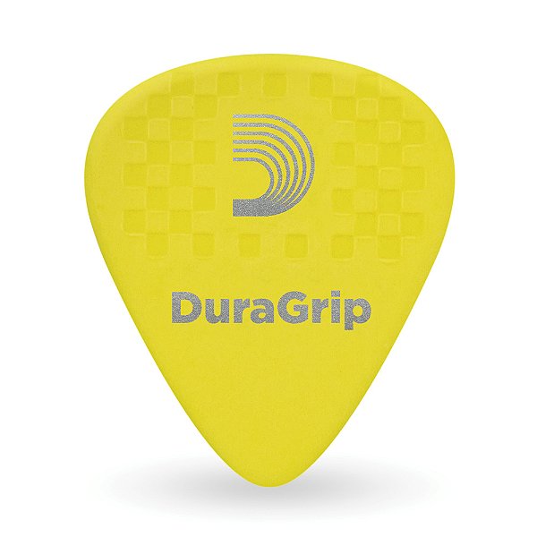 Palheta Delrin Leve-Média Amarela DAddario Duragrip 1DYL3-10