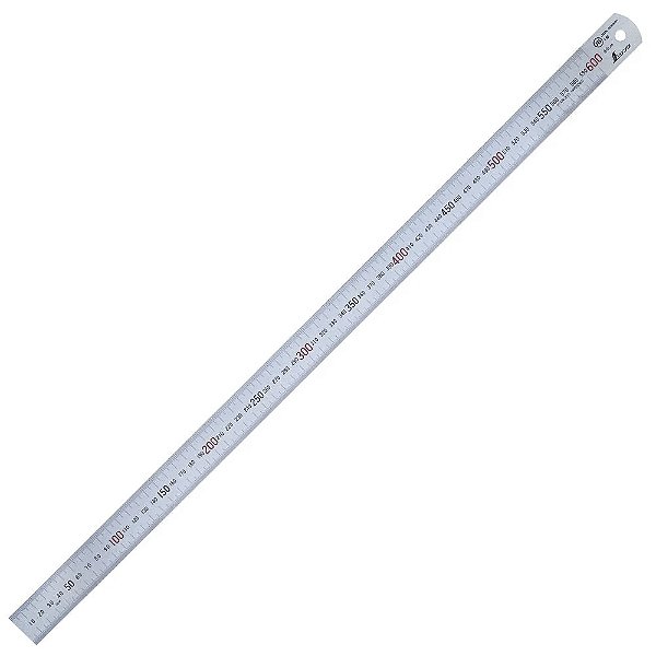 Régua de aço Shinwa 600mm Hosco TL-RU600